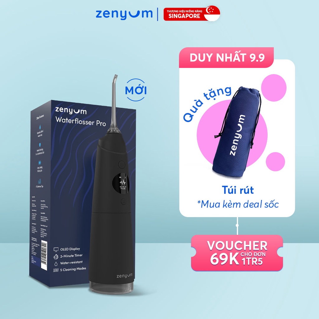 Máy Tăm Nước Zenyum Pro - Màu Tự Chọn