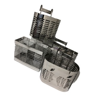[Tặng vít 304] Ống đũa vuông/ovan nhiều ngăn inox 304 cọng la đặc siêu chắc chắn hàng cao cấp đơn giản tiện dụng Hcm