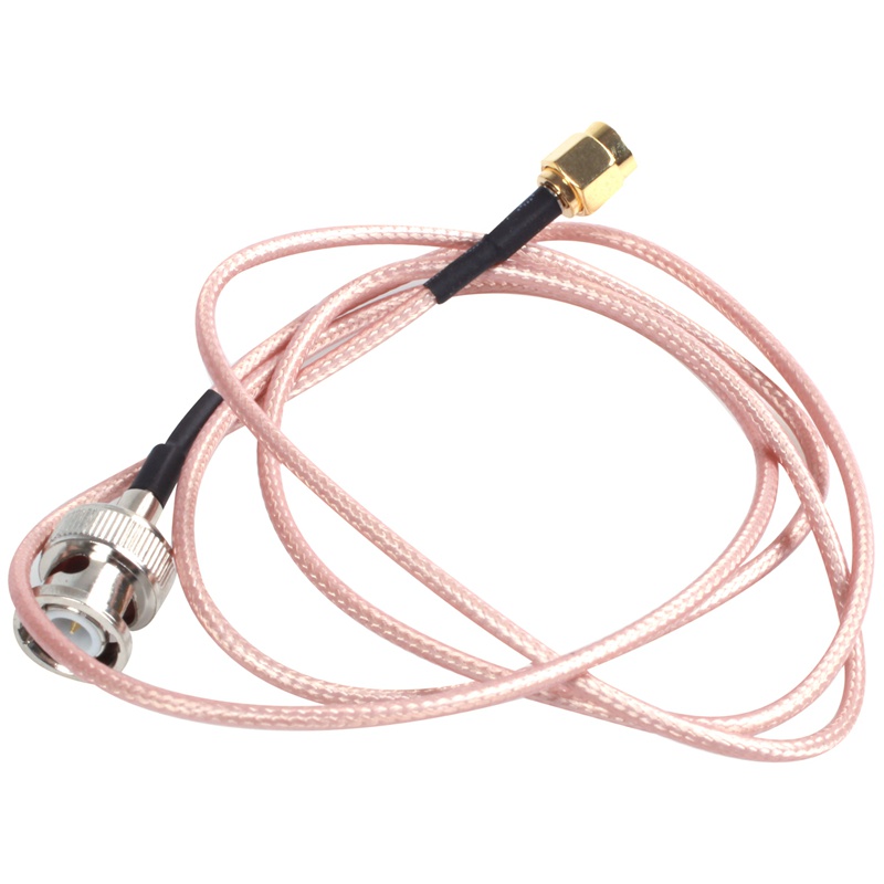 Dây Cáp Đồng Trục RG316 1m 3 feet SMA Male Plug Sang BNC Male RF Male