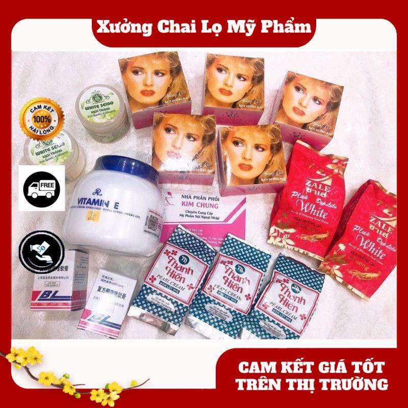 Combo kem Spa trắng nhanh, nguyên liệu, công thức làm kem trộn body trắng da