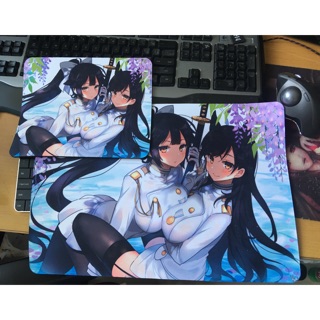 Lót chuột - mousepad - atago x takao - azur lane size 40x30cm