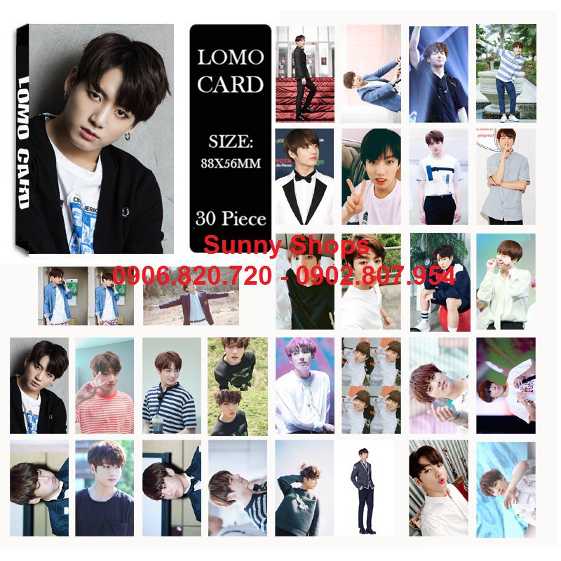 Lomo card hình Jungkook BTS | BigBuy360 - bigbuy360.vn