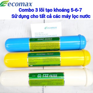 Bộ lõi lọc nước 5-6-7 , lõi lọc nước tạo khoáng máy lọc nước ro
