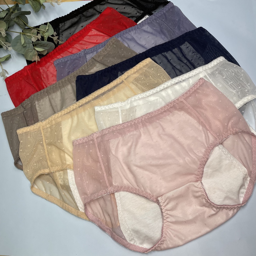 Quần lót ren nguyệt san chống tràn , quần lót kháng khuẩn chống thấm kinh nguyệt mông 95 cm 999
