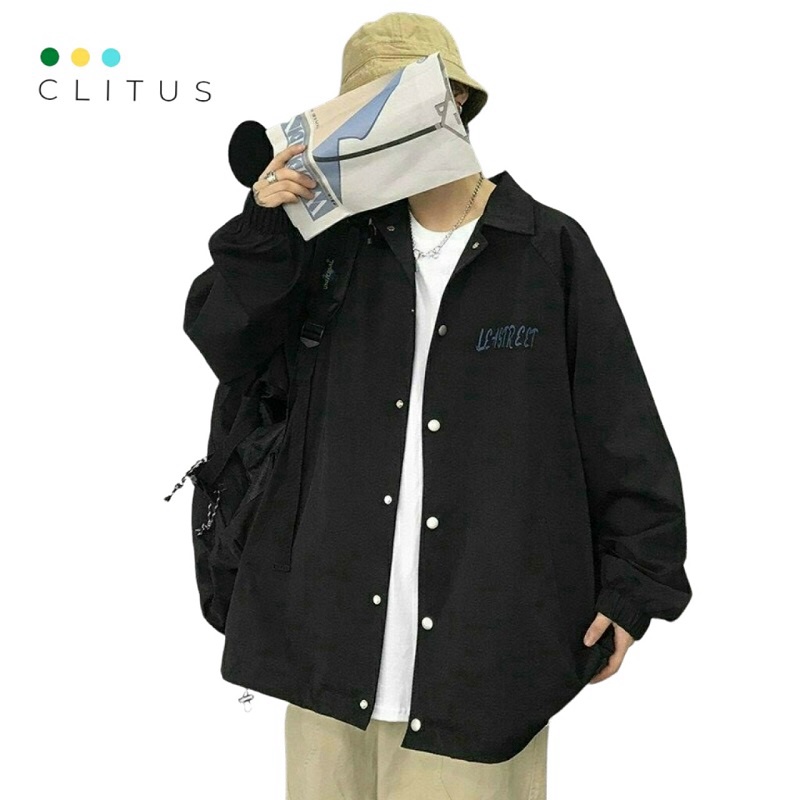 Áo Khoác Unisex Cúc Bấm 2 Lớp - CLITUS FASHION