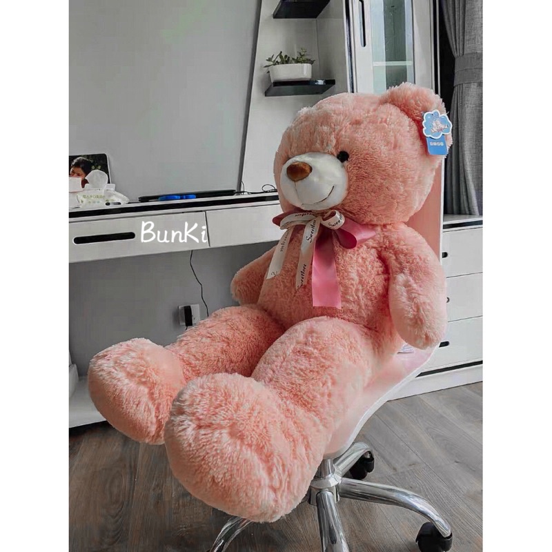GẤU BÔNG TEDDY SWEET HUG 100CM KHỔ VẢI CAO CẤP BUNKI