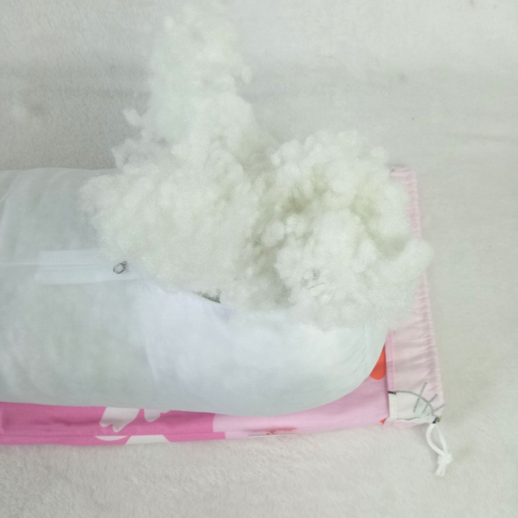 Ruột gối ôm hơi gòn 100% polyester chất lượng cao các size từ nhỏ đến lớn - độ dài 60CM, 70CM, 80CM, 100CM