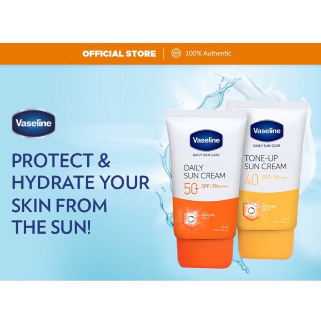 Kem chống nắng vaseline 50g