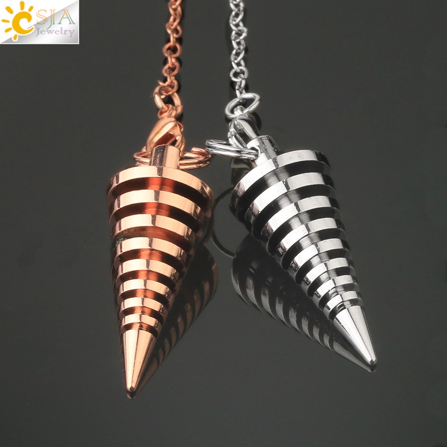 Mặt Dây Chuyền Hình Con Lắc Bằng Kim Loại