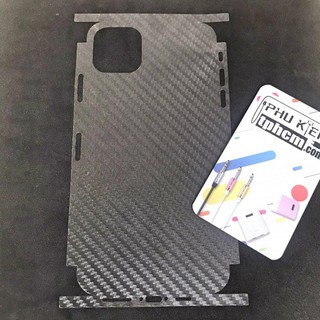 Dán mặt lưng Carbon iPhone 11 Pro