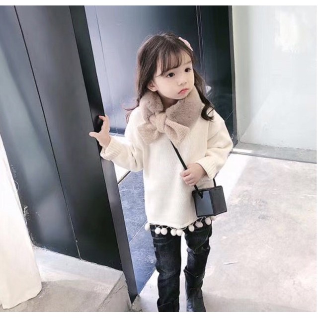 Khăn quàng cổ ấm áp mùa đông cho bé trai, bé gái mã 05