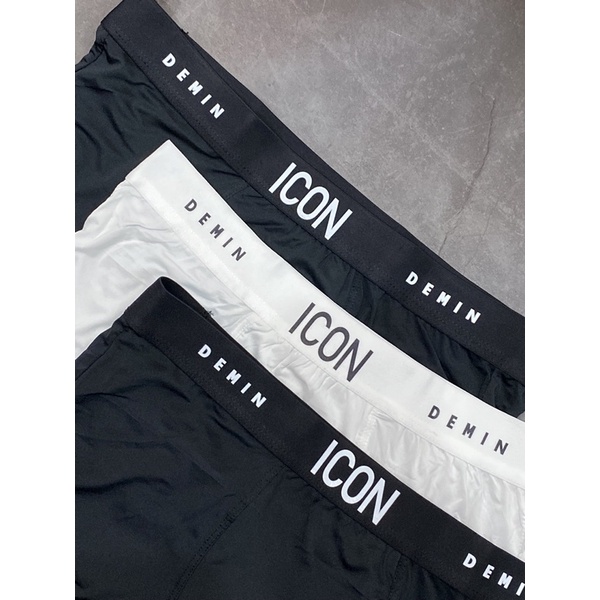 Quần Lót Nam Boxer Thun Lạnh Thoáng Mát Co Dãn 4 Chiều Không Xù. Combo 3 Quần