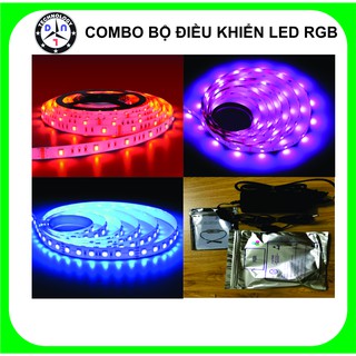 COMBO BỘ ĐIỀU KHIỂN LED RGB -BLUETOOTH