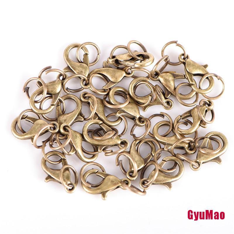 Bộ 20 Móc Cài Càng Cua Bằng Hợp Kim Dùng Làm Đồ Trang Sức DIY