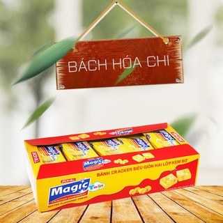 Bánh cracker Magic siêu giòn 2 lớp kem bơ 300g