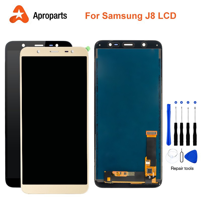 LCD cho Samsung J4 J6 J8 2018 Màn hình cảm ứng lắp ráp cho các bộ phận LCD Samsung J400 J600 J810