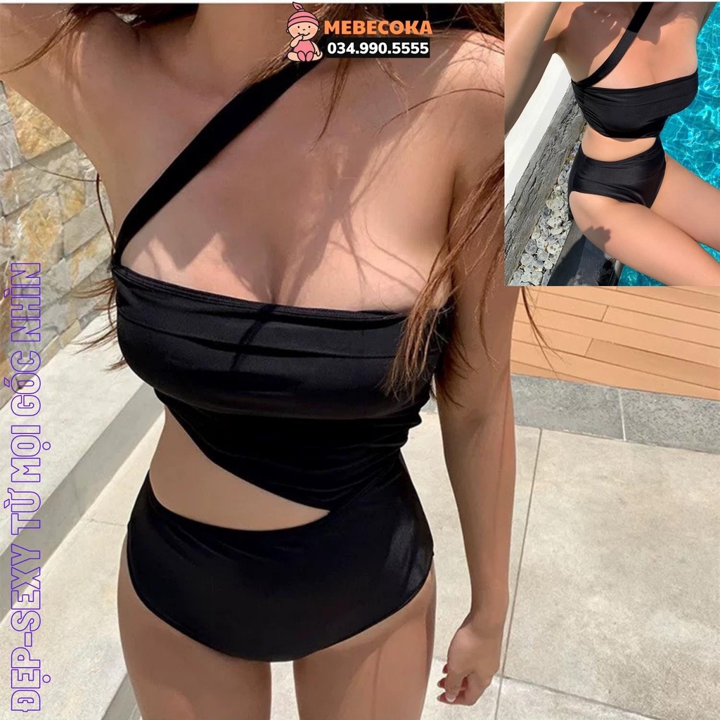 BIKINI LOẠI ĐẸP ,Bikini 1 mảnh ,Bộ đồ bơi nữ chiết eo 1 dây chéo vai SEXY hàng Loại 1