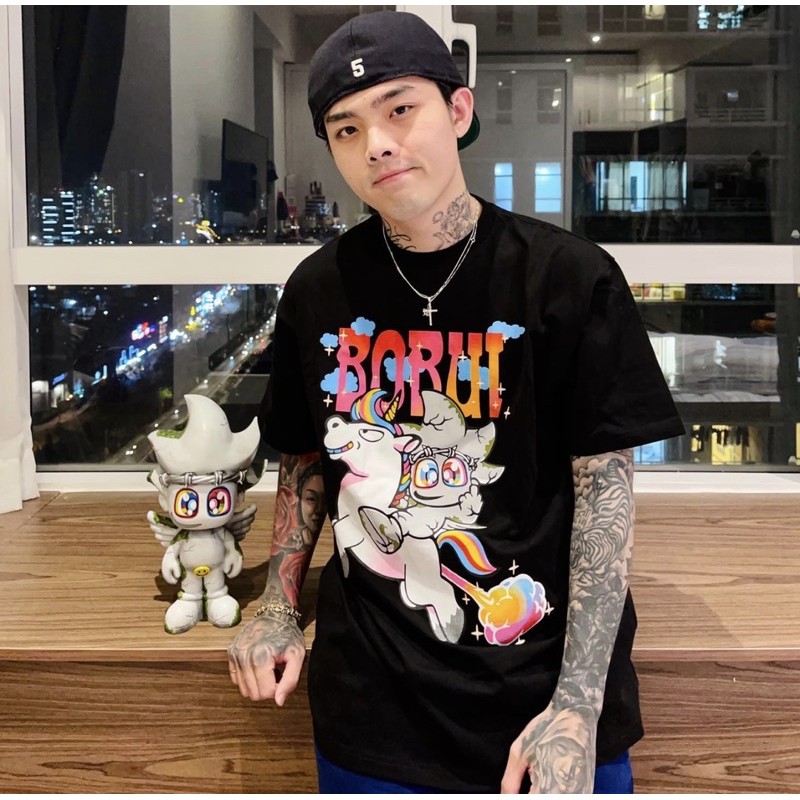 Áo thun bobui bebo ngỰA Nam nữ cotton full tag | BigBuy360 - bigbuy360.vn