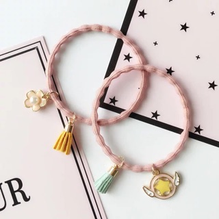 Buộc tóc gắn hình xinh xắn 07 ❤️
