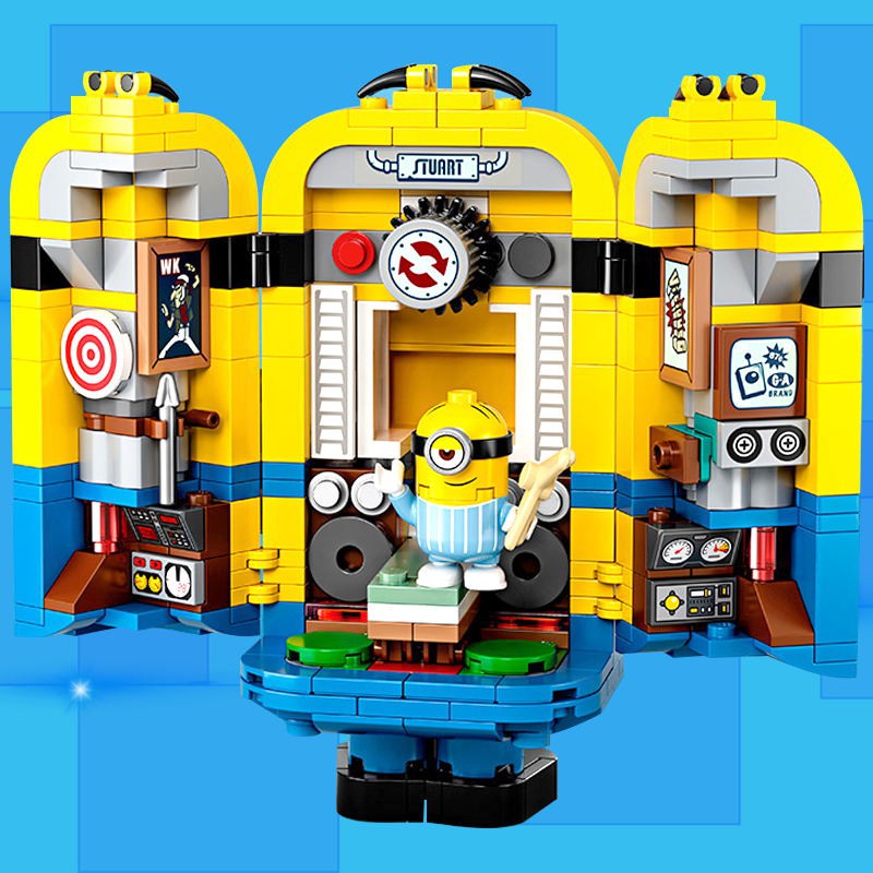 Đồ chơi Lego xếp hình minion Bob Kevin City 75551 cho bé