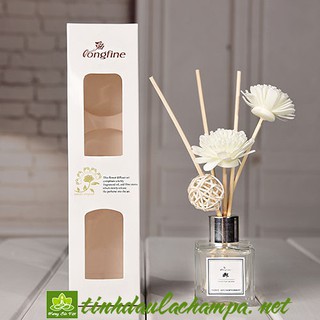 Tinh Dầu Nước Hoa Thơm Phòng Kèm Hoa Que Gỗ Cắm Tỏa Hương Siêu Xinh 50ml