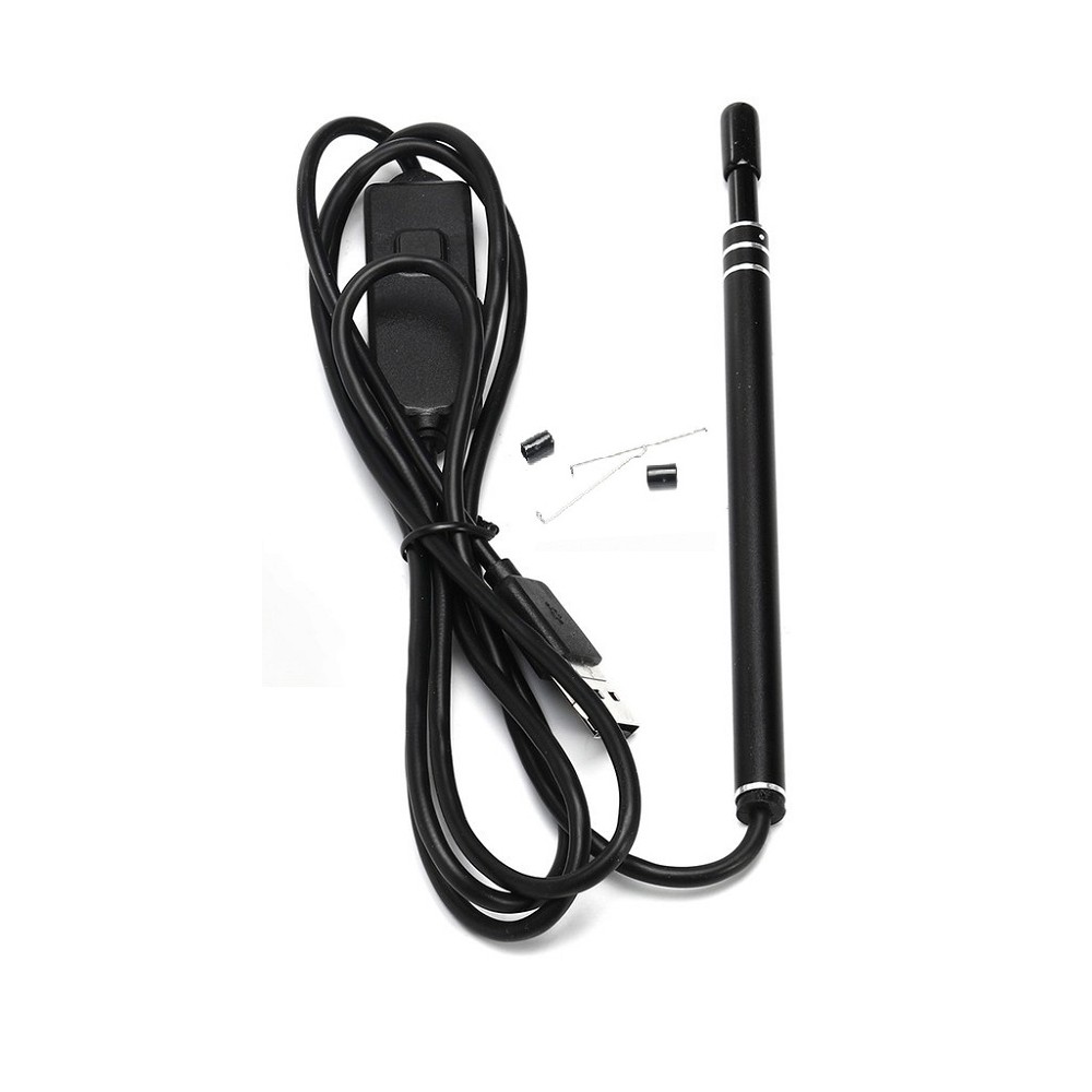 - Camera Nội Soi Tai Siêu Nét Đi Kèm Bộ Đầu Lấy Ráy - Thiết kế Thông Minh, Nhỏ Gọn, Chống nước