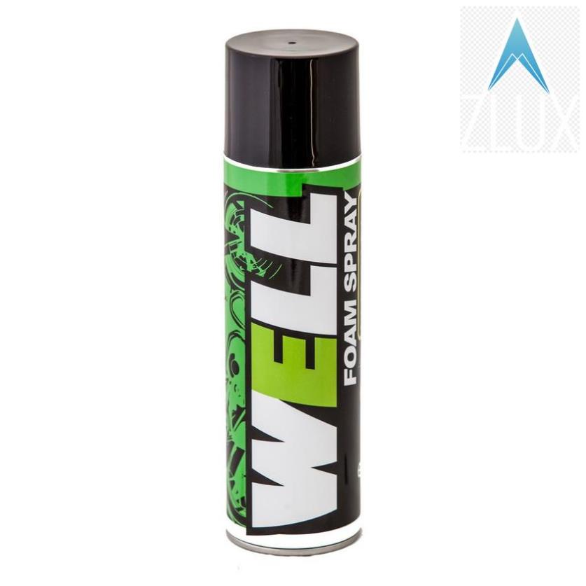Chai xịt vệ sinh nón bảo hiểm, giày giáp bảo hộ yên xe, dàn áo ô tô Well nhập khẩu 100% Thái Lan