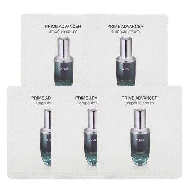 Combo 10 Gói Tinh Chất Chống Lão Hóa, Căng Bóng Da Serum OHUI XANH - OHUI PRIME ADVANCER SERUM