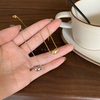 Dây chuyền nữ dáng basic hạt đậu may mắn Lucky Bean C33