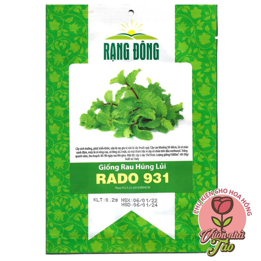 Hạt giống cây húng lủi