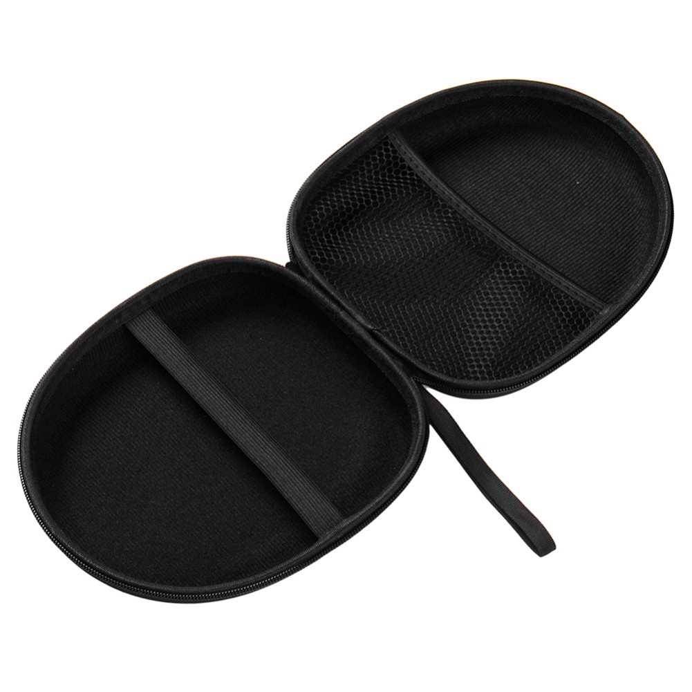 ★Black Headphones Carrying Case Storage Bag Heaset Portable Container Case for Sony V55 NC6 NC7