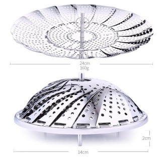 Vỉ hấp inox loại có Hộp KamiHome