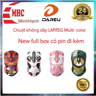 Chuột không dây DAREU LM115G Multi-Color chính hãng bh 2 năm thumbnail