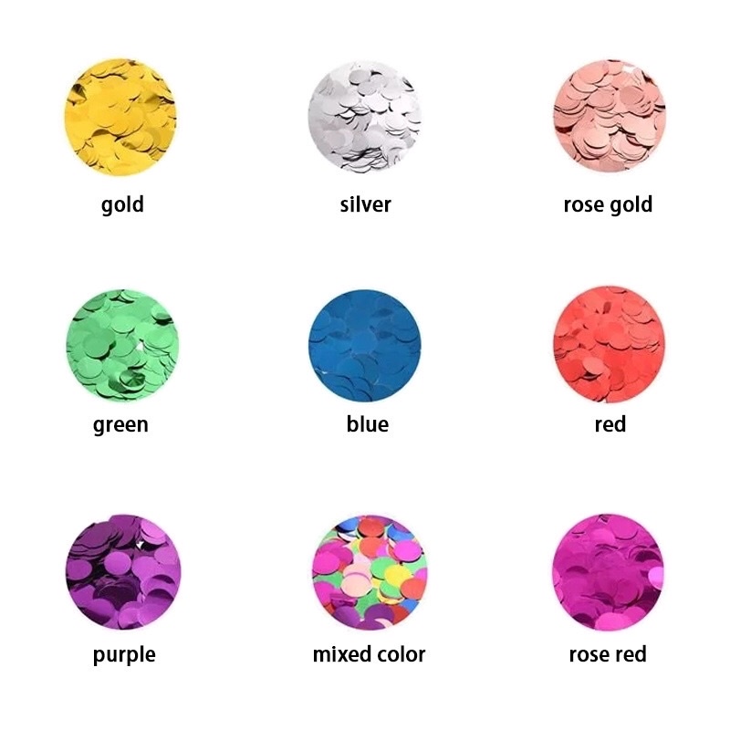 Bóng bay trong kim tuyến sz 12inch ~ 30cm