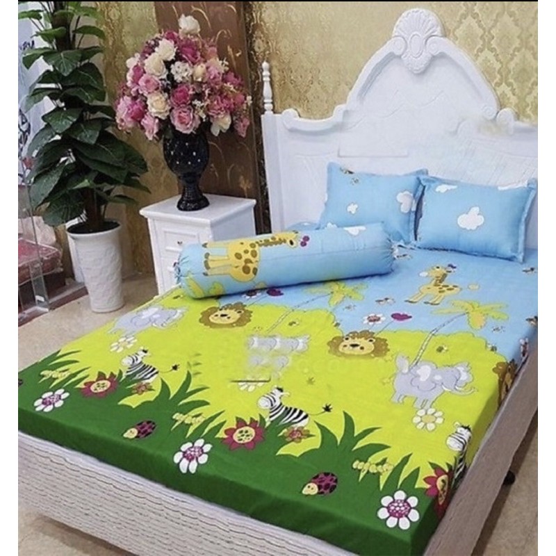  xả kho vỏ gối ôm poly cotton( giao màu ngẫu nhiên)