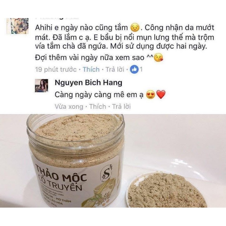 [SAM NATURAL] BỘT THẢO MỘC CỔ TRUYỀN_GIẢM THÂM NÁM, MỜ SẸO, TRẮNG DA