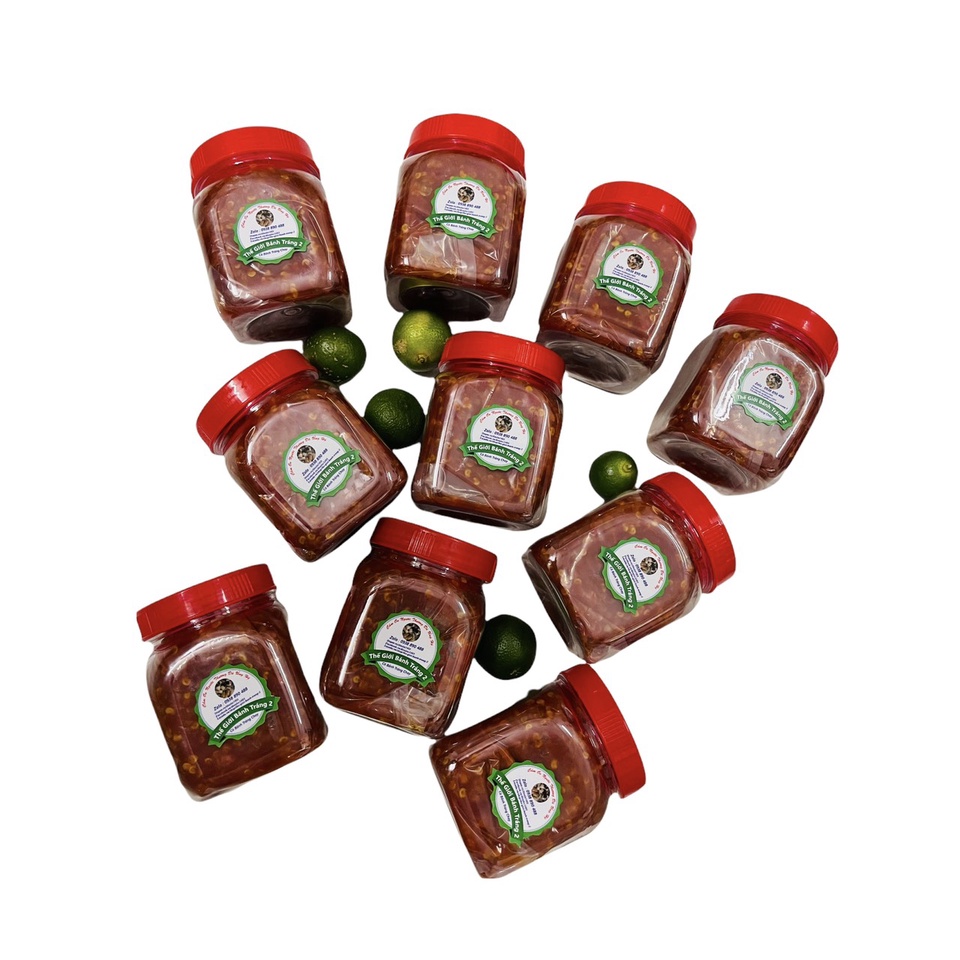 Sa tế ớt rim siêu cay cấp 100 hủ 200gr