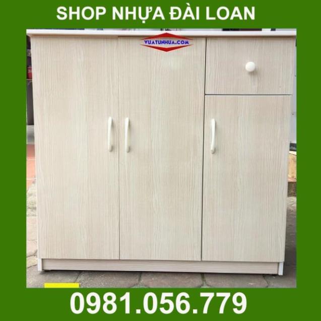 TG01 – Mẫu tủ giày 3 cánh làm từ nhựa Đài Loan