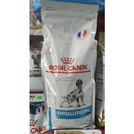Royal Canin Hypoallergenic 2kg - Thức ăn dành cho chó bị dị ứng.