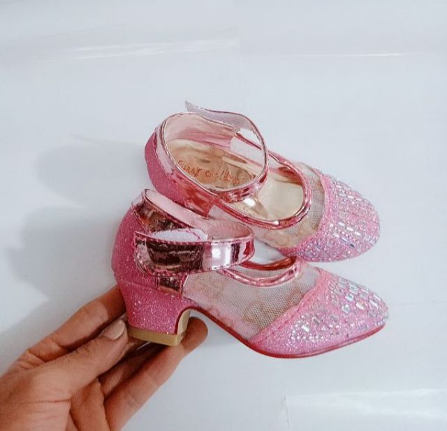 Giầy công chúa đá lóng lánh cho bé từ 3-10 tuổi