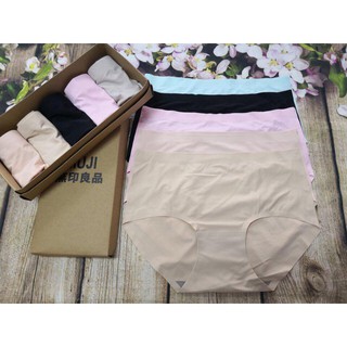 HỘP 5 QUẦN LÓT MUJI ĐÚC KHÔNG ĐƯỜNG MAY HỘP 5 QUẦN LÓT MUJI KHÁNG KHUẨN Lamisastore