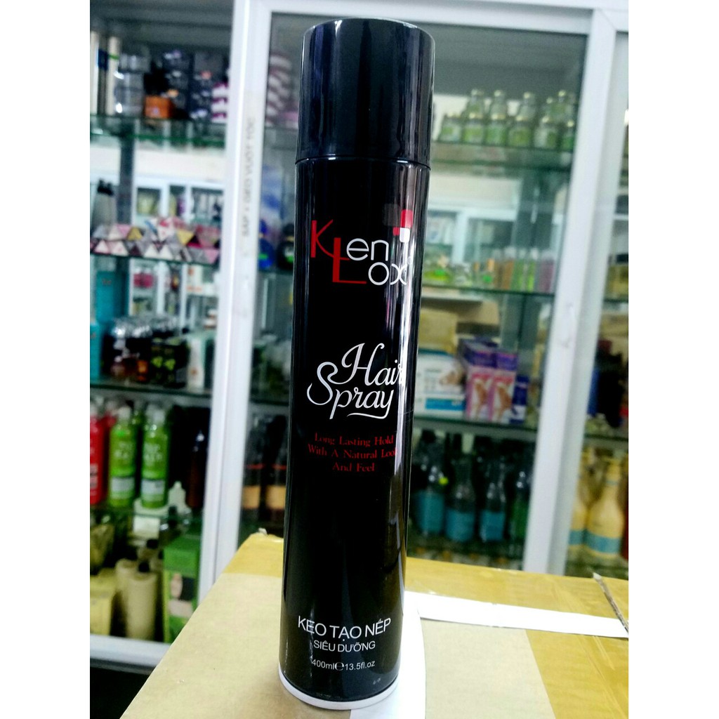 gôm xịt tạo kiểu kenlox