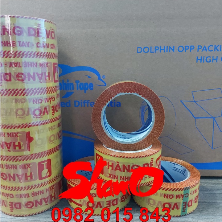Băng keo HÀNG DỄ VỠ - XIN NHẸ TAY – CẢM ƠN  – Băng dính in chữ dùng trong niêm phong và ghi chú