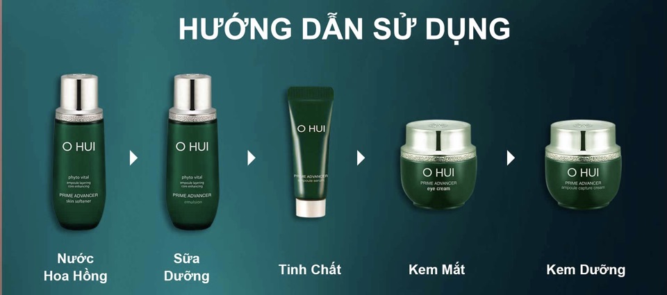 Bộ mini dưỡng da chống lão hoá ohiu -5 món