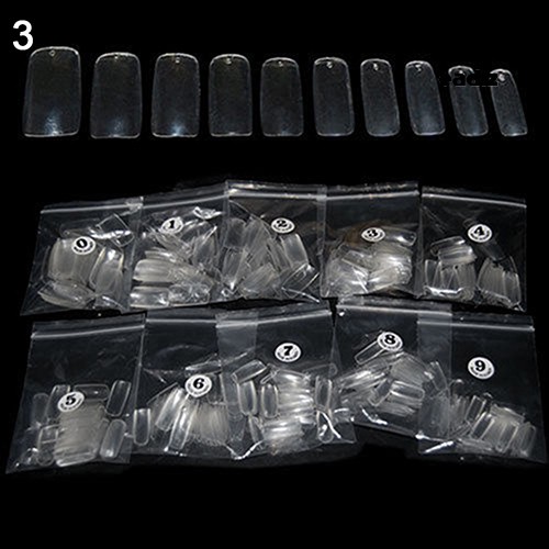 [Hàng mới về] Set 500 Móng Tay Giả Kiểu Pháp