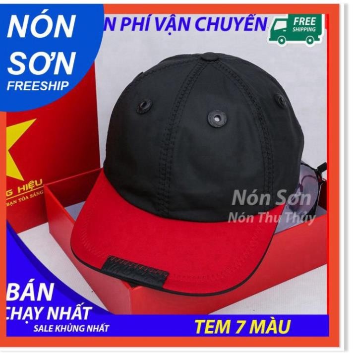 MỚI 2021 -  Mũ Nón Sơn Cao Cấp Hàng Xịn Chuẩn Tem 7 Màu Nam Nữ Thời Trang 👑