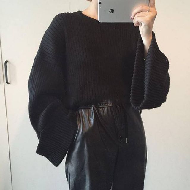 Áo len tăm tay ống rộng ulzzang | BigBuy360 - bigbuy360.vn