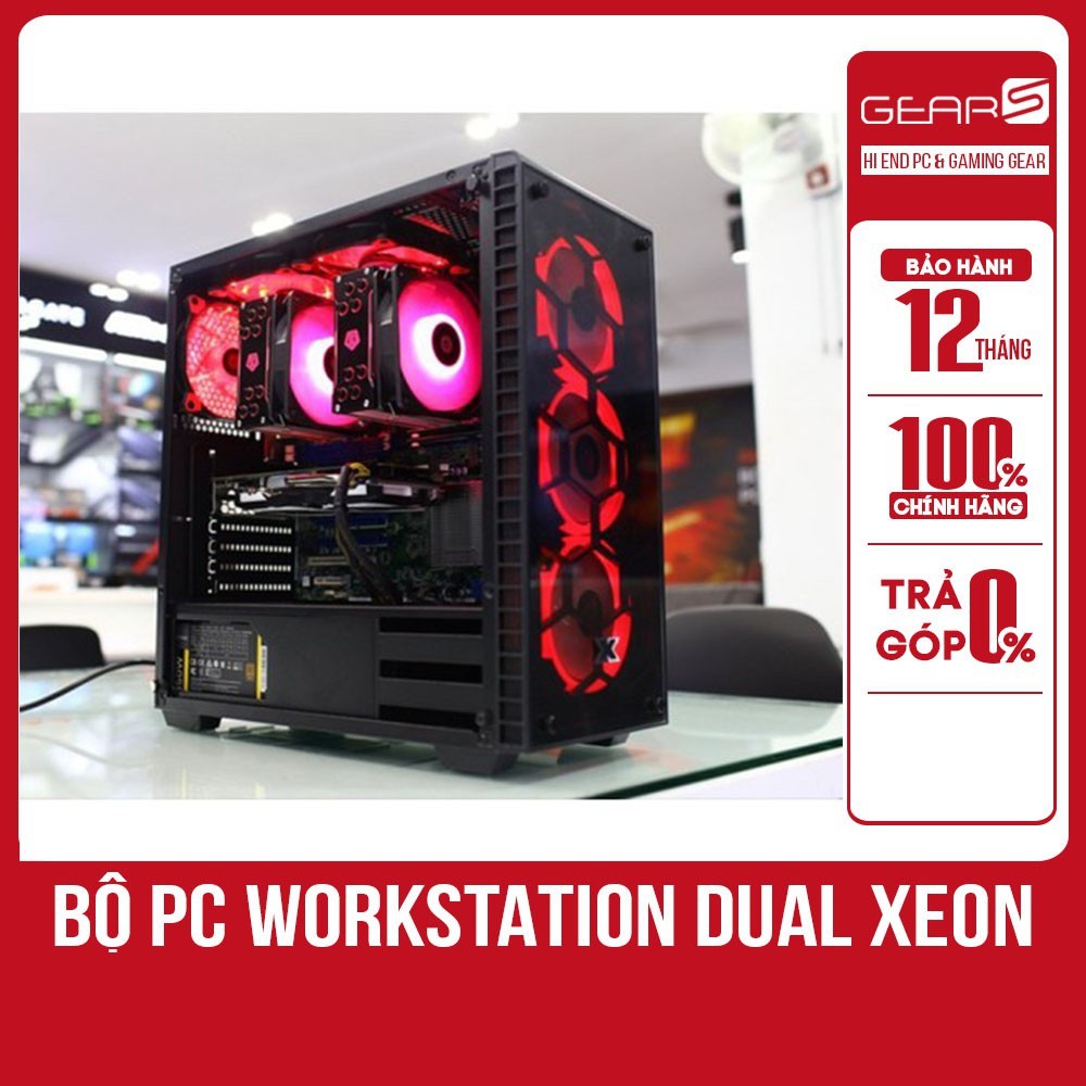 BỘ PC WORKSTATION DUAL XEON E5-2678v3 / 64GB/ SSD NVME 512GB