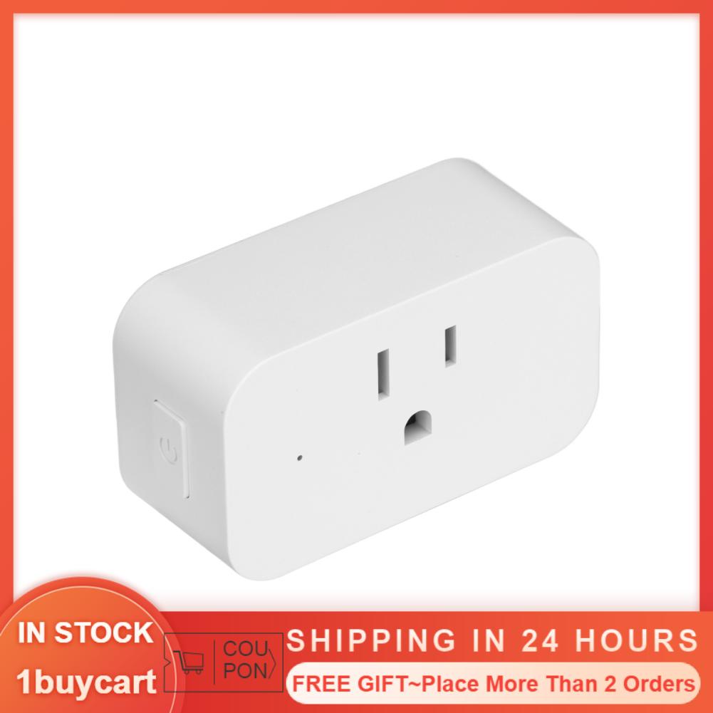 1buycart SWA5 Smart Socket Support WiFi Connection Mini Outlet Switches for Home Appliances Office