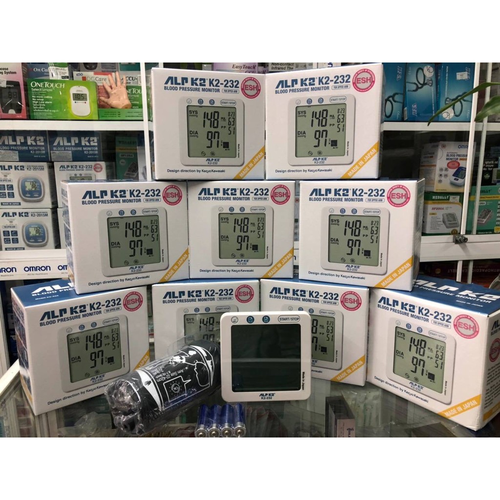 Máy đo huyết áp bắp tay ALPK2 K2-232